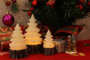 Mèche mobile Batterie électronique sans flamme scintillante ou bougies LED rechargeables USB avec flamme mobile Bougies LED sans flamme - Product Image 2