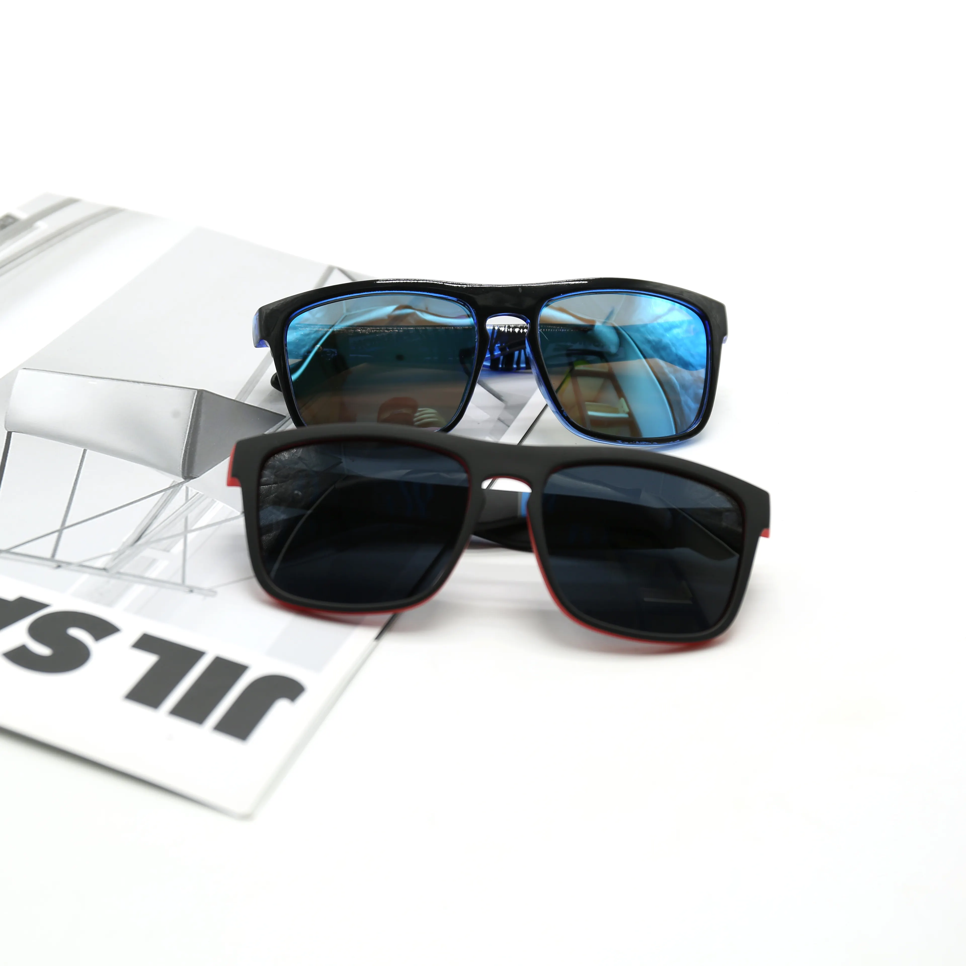 Поляризованные спортивные солнцезащитные очки с индивидуальным дизайнерским логотипом, квадратные 2023, модные спортивные солнцезащитные очки для велоспорта на открытом воздухе