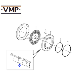 VOE15010424-dispositivo de ajuste para cargadores de ruedas L90H... L60H... L70G... L180F... L110H... L220F... L150H... L250H... L120G - ORG - Product Image 3