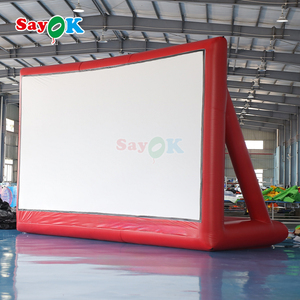 Écran de cinéma <span class=keywords><strong>gonflable</strong></span> extérieur Sayok, 20 pieds, écran de cinéma <span class=keywords><strong>gonflable</strong></span> pour projecteur, <span class=keywords><strong>prix</strong></span> - Product Image 5