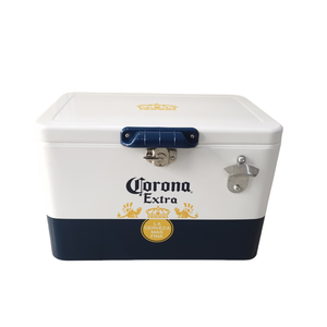 30/40/50 LÍT TÙY CHỈNH Dã Ngoại <span class=keywords><strong>Ice</strong></span> Cooler Retro làm mát <span class=keywords><strong>ice</strong></span> ngực kim loại hộp mát cho bia và uống - Product Image 3