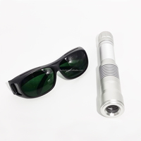 Pointeur laser portable personnalisé Lucky Bird Blue Green Beam Light pour le camping en plein air et les situations d'urgence