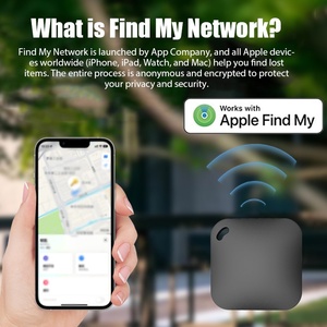 Đen trắng tùy chọn thông minh Bluetooth GPS Mini Apple tìm thấy ứng dụng của tôi chống mất trẻ em chống mất theo dõi báo động cá nhân chống mất thiết bị - Product Image 3
