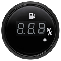 Jauge de niveau de carburant analogique numérique bon marché de 2 pouces (52 mm), indicateur de réservoir de carburant, compteur de carburant universel 12 V