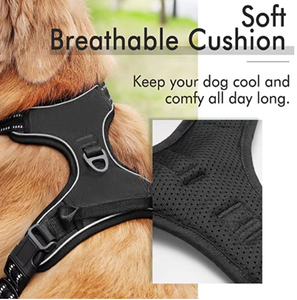 Vente en gros de <span class=keywords><strong>harnais</strong></span> souple pour <span class=keywords><strong>chien</strong></span>, <span class=keywords><strong>meilleur</strong></span> vendeur, gilet de sécurité durable et haut de gamme, <span class=keywords><strong>harnais</strong></span> souple réfléchissant réglable pour <span class=keywords><strong>chien</strong></span> - Product Image 3