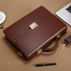 Nuevo Maletín de Negocios <span class=keywords><strong>para</strong></span> Hombre con Cierre de Contraseña, Material PU, Anti-Robo, Portátil, Gran Capacidad, Bolsa <span class=keywords><strong>para</strong></span> <span class=keywords><strong>Documentos</strong></span>, Bolsa de Hombro - Product Image 2