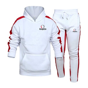 Survêtement multicolore pour hommes, équipement de Fitness, en molleton, respirant, vêtements d'automne, vente en gros, - Product Image 2