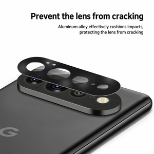ฟิล์มป้องกันเลนส์กล้องแบบบูรณาการสำหรับ Google Pixel 11 11 Pro 11 Pro XL ฟิล์มป้องกันวงแหวนโลหะชิ้นเดียว - Product Image 4