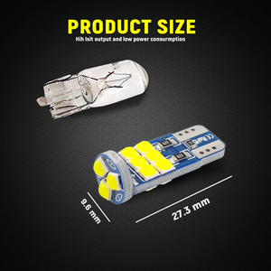 <span class=keywords><strong>T10</strong></span> 194 168 W5W xe dẫn bóng đèn nội thất lỗi miễn phí Side Wedge ánh sáng bãi đậu xe ánh sáng bên cửa bóng đèn phụ kiện tự động - Product Image 4
