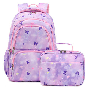 Custom Popular Kids School <b>Backpack</b> <b>Bag</b> <b>Lunch</b> <b>Bag</b> Set 3 in 1 Kids Casual <b>Bag</b> Set School <b>Backpack</b> Girls Student <b>Backpack</b> - Product Image 1