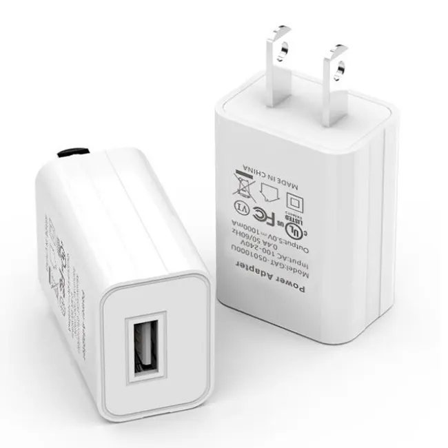 5v 0.5a 0.6a 1a 1.5a 2a 2.4a 2.5a 3a DC 5V 1A USB Charger With UL/CUL TUV CE FCC PSE SAA level 3 years warranty