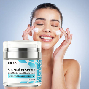 Crème hydratante pour le visage <span class=keywords><strong>anti</strong></span>-âge Oalen Private Label, enrichie en rétinol, collagène, acide hyaluronique, raffermissante et hydratante pour le jour - Product Image 1