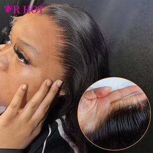 ผลิตภัณฑ์ความงาม ผู้จำหน่ายผมแท้ ขายส่ง วิกผมแท้แบบเต็มศีรษะ 13x4 สำหรับผู้หญิง วิกผมแท้แบบไม่ต้องใช้กาว - Product Image 1