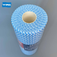 Lingettes de nettoyage non tissées réutilisables, durables et sans peluches, rouleau super pratique, chiffon de nettoyage de cuisine jetable perforé, lingettes de cuisine