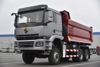 Nouveau camion benne Sagmoto E3 avec capacité de charge de 31-40T, moteur Yuchai, transmission manuelle pour la construction urbaine