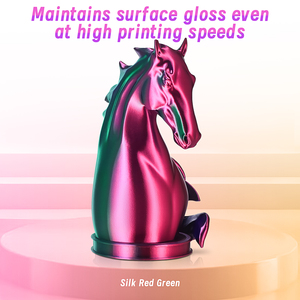 <span class=keywords><strong>Eryone</strong></span> Soie Haute Vitesse Double Couleur Rouge et Vert PLA pour Imprimante 3D Haute Qualité 1.75mm 1KG - Product Image 5