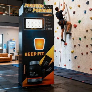 Tự động protein lắc tập thể dục Máy bán hàng tự động với SDK 32-inch màn hình cảm ứng dựa trên đám mây quản lý - Product Image 1