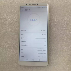 Smartphone Ricondizionato da 5,93 Pollici per <span class=keywords><strong>Huawei</strong></span> Y9 2018 64GB, Telefoni Usati Y6 Y7 <span class=keywords><strong>Y5</strong></span> Prime - Product Image 3