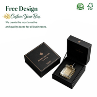 Coffret de découverte en carton, boîte de parfum haut de gamme, flacon de 30 ml, 50 ml, 100 ml, emballage personnalisé avec logo, doublure en éponge, emballage cadeau de luxe
