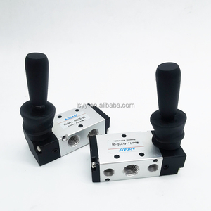 Vanne pneumatique à commande manuelle 4H série 2 positions 5 voies 4H210-08 <span class=keywords><strong>G1</strong></span>/4 "4H310-10 Vanne en aluminium - Product Image 2
