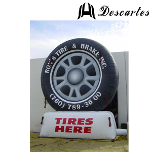 20ft tall <span class=keywords><strong>giant</strong></span> opblaasbare band/tyre base voor band winkel - Product Image 2