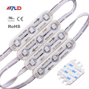 Module LED RGBIC Pixel 12V 5050 CE 3 LED WS2811 WS2812 pour enseignes lumineuses 0.72W IP68 – Module d'éclairage commercial RGBIC pour caissons lumineux - Product Image 6