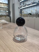 Flacon de parfum en verre transparent de haute qualité, carré ou ovale, vide, avec atomiseur et divers bouchons pour l'emballage de parfums – Prix usine