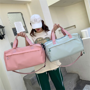 Sac de sport et de voyage personnalisé, coloris au choix, pour entraînement, yoga, voyage, nuit, week-end, avec compartiment à chaussures - Product Image 5