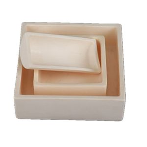 Vente directe d'usine - Creuset carré en alumine pour applications à haute température - Product Image 1