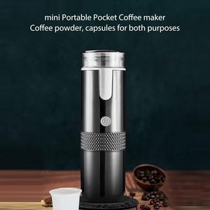 Cafetera Individual 2 en 1, Portátil, Eléctrica, a Batería, de Mano, con Diseño de un Solo Botón, para Senderismo y Uso al Aire Libre - Product Image 3