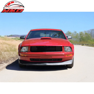 Alerón delantero estilo V6 tipo C para Ford Mustang 05-09, sin pintar, de poliuretano, accesorio exterior de alta calidad - Product Image 3