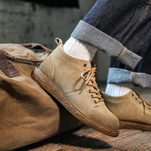 Nuevos Estilos de Moda, Zapatos Mocasines de Cuero de Alta Calidad para Hombre, Logotipo Personalizado, Botas Oxford Bajas para Senderismo y Actividades al Aire Libre, Precios Bajos - Product Image 4