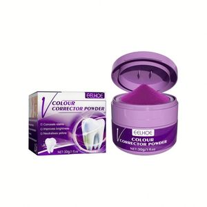 <span class=keywords><strong>EELHOE</strong></span> Polvo Blanqueador Dental Natural Morado, <span class=keywords><strong>Corrector</strong></span> de Color, Blanqueamiento Dental, Eliminador de Manchas Dentales <span class=keywords><strong>EELHOE</strong></span> - Product Image 1