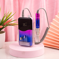 Nouvelle Ponceuse à Ongles Électrique sans Fil Professionnelle 35000 tr/min, Moteur Coreless, Portable et Rechargeable pour Manucure