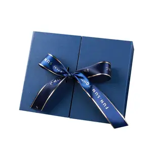 Fancy Blue Kleur Papier Geschenkdoos Inventaris Papier Verpakking