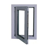 Ventana Horizontal Fija de Aluminio con Triple Acristalamiento, Certificada, Europea, Moderna, Impermeable, Insonorizada, para Baño, Cocina, Entrada de Villa