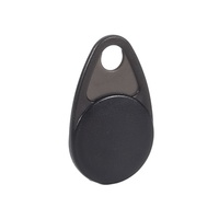 ABS RFID Keyfob LF HF disesuaikan dapat dicuci Rfid gantungan kunci cerdas Tag