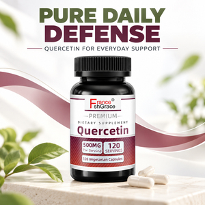 Complément alimentaire Shecome Healthcare Quercétine 500 mg, soutient la fonction du système immunitaire pour les hommes et les femmes, capsules de quercétine. - Product Image 4