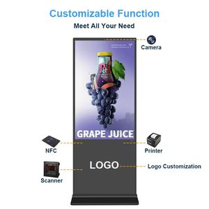 Tất cả một tầng đứng áp phích kỹ thuật số màn hình lớn Độ phân giải 4K dựa trên đám mây CMS cửa hàng mỹ phẩm trung tâm mua sắm triển lãm thương mại - Product Image 5