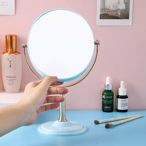 Tabletop 360 Degree Rotation Mirror China Supplier Modern Desktop Cosmetic Makeup Mirror - Product Image 1