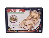 Robotime Rokr Permainan Meja Kasual EG01 Mesin Pinball Kayu Puzzle 3D Hadiah Ulang Tahun Hari Ayah