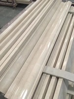 Moulure de marbre naturel personnalisable pour les plinthes de porte de fenêtre de villa OEM & ODM usine de pierre de bordure de marbre moulures en gros