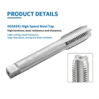 Outil de réparation de filetage métrique M6 x 1.0 Perceuse Helicoil Bit Tap Kit d'installation d'insertion filetée