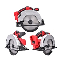 Scie circulaire miniature sans fil avec moteur sans balais 20V, conception légère pour la coupe du bois, usage industriel et bricolage, fournie directement par l'usine
