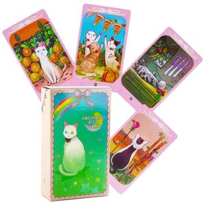 Set di Carte dei Tarocchi Dream Cat, Gioco da Tavolo, Gioco di Divinazione. Stampa a Colori di Alta Qualità, Personalizzazione su Misura - Product Image 5