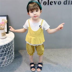 Último Diseño en Ropa Infantil para Niñas, Conjunto de Camiseta y Pantalones Cortos para Niñas, Compras en Línea en Taiwán - Product Image 6