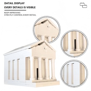 Bloques de Construcción MOC de <span class=keywords><strong>Templo</strong></span> Griego Romano, Modelo de Arquitectura Clásica, Colección Creativa DIY y Decoración para <span class=keywords><strong>el</strong></span> Hogar, Juguete de Construcción - Product Image 3