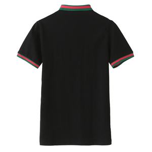 Polo de golf pour homme en jersey de coton Pima de haute qualité avec logo brodé - Product Image 4