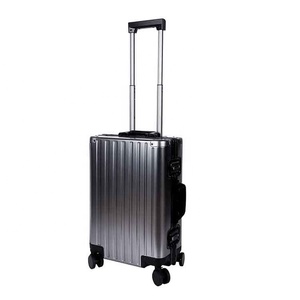 Maleta <span class=keywords><strong>de</strong></span> <span class=keywords><strong>viaje</strong></span> <span class=keywords><strong>de</strong></span> lujo <span class=keywords><strong>de</strong></span> alta calidad, Maleta <span class=keywords><strong>de</strong></span> equipaje <span class=keywords><strong>de</strong></span> aluminio con cierre TSA, cremallera suave, compra en línea - Product Image 3