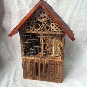 Newpower Bán Buôn Bằng Gỗ Hoang Dã Côn Trùng Khách Sạn <span class=keywords><strong>Kit</strong></span> Ngoài Trời <span class=keywords><strong>Bug</strong></span> Khách Sạn Côn Trùng Nhà Kích Thước Lớn - Product Image 6